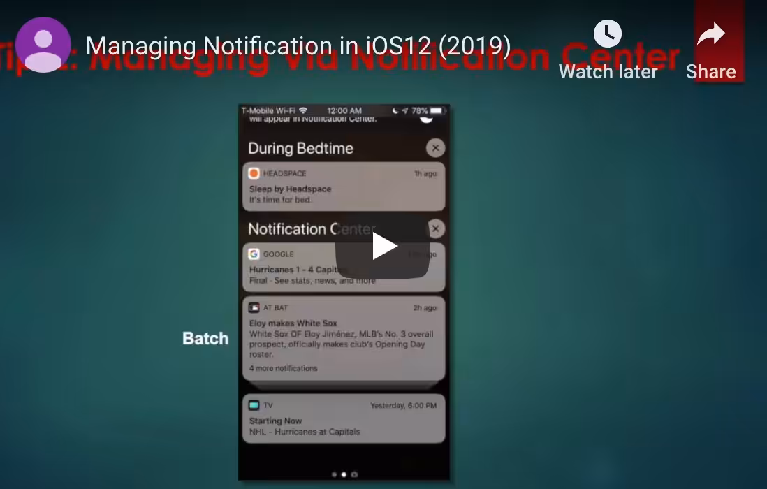 Managing Your iPhone and iPad Business Notifications (User Guide)