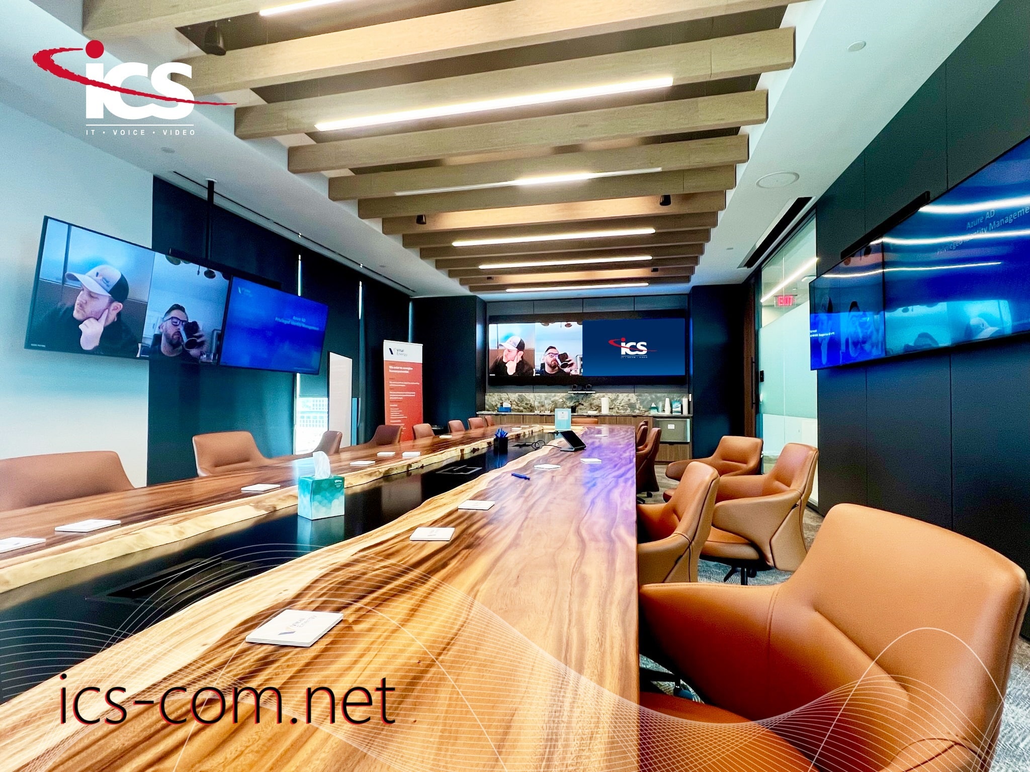 ICS Transforms Client’s Conference Spaces To Enhance Collaboration and Communication